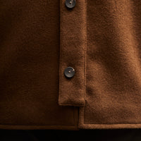 Postalco Free Arm Button Jacket, Walnut