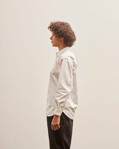 Postalco Free Arm Shirt 01 Weather Cloth, Off-White