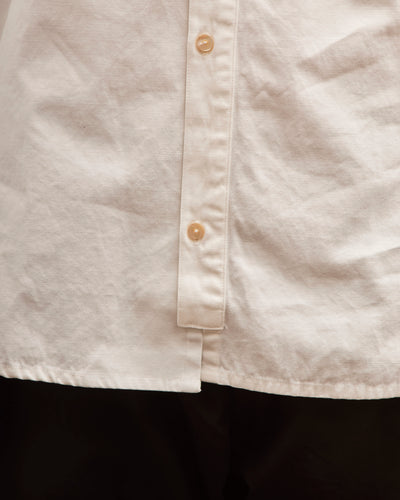 Postalco Free Arm Shirt 01 Weather Cloth, Off-White