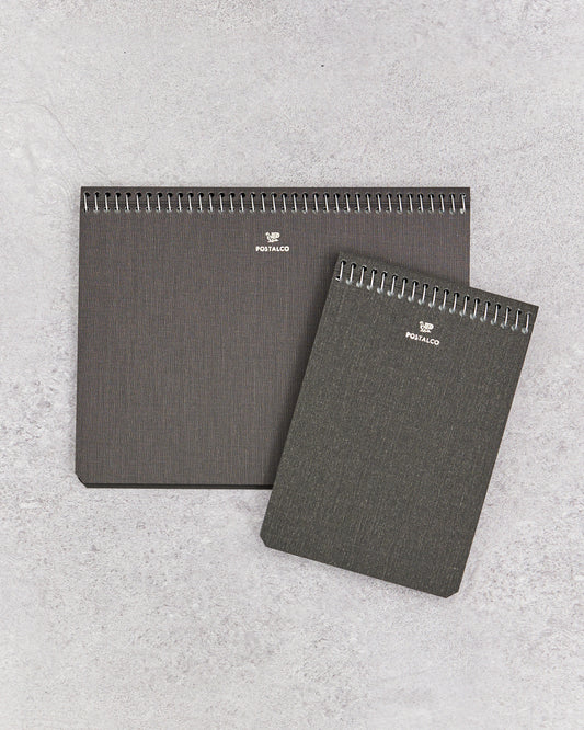 Postalco Notebooks, Faded Black