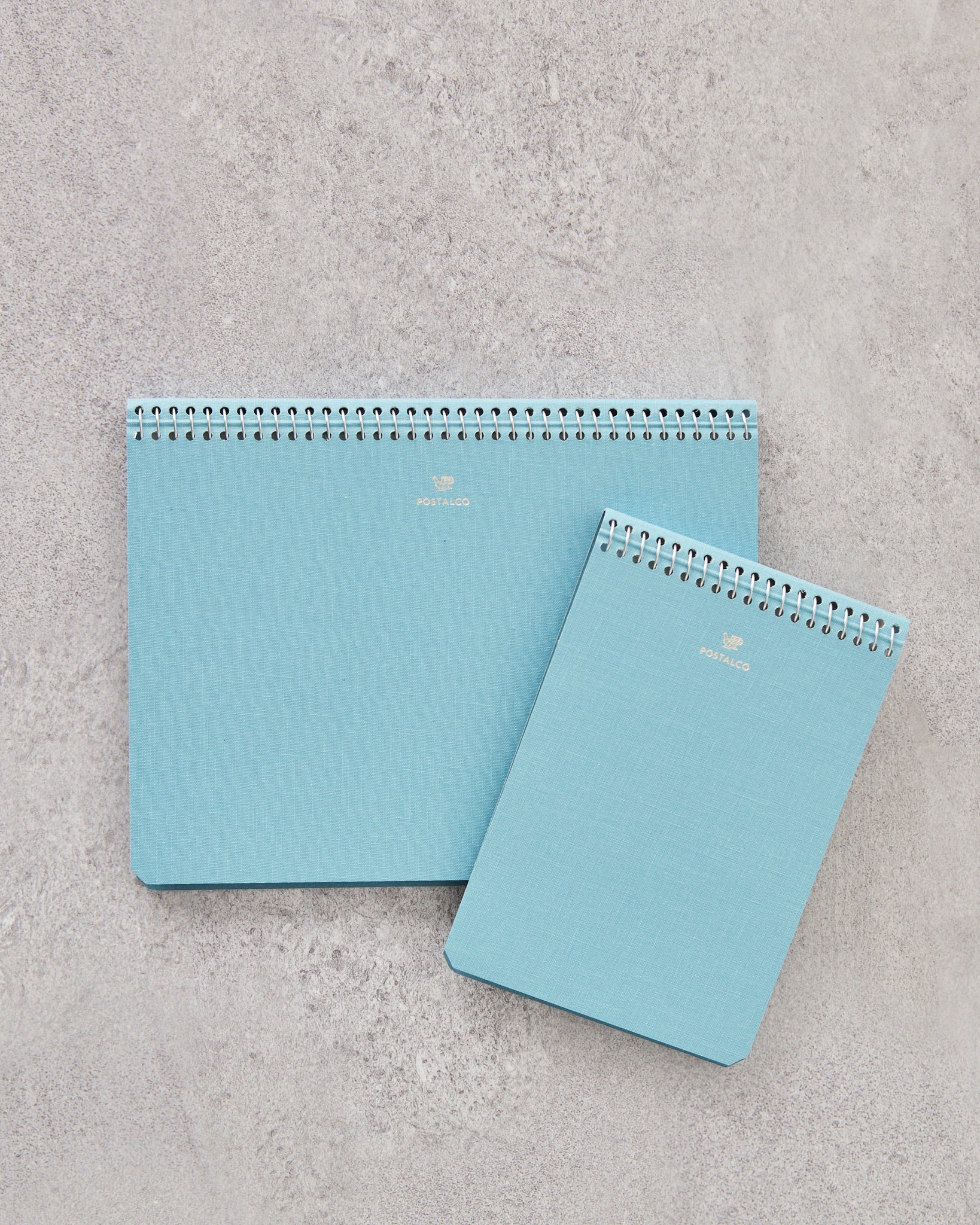 Postalco Notebooks, Powder Blue | Glasswing