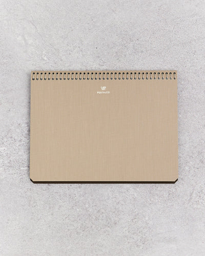 Postalco Notebooks, Warm Gray