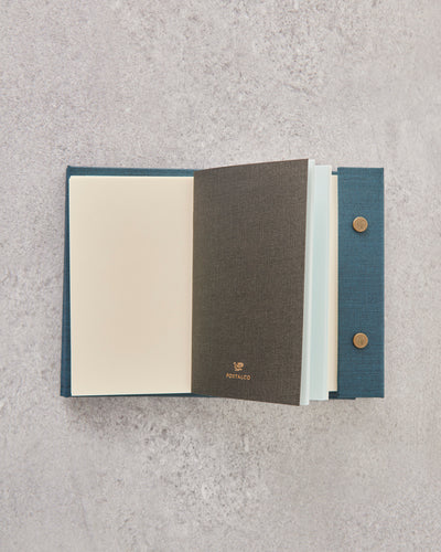 Snap Memo Pad, Faded Black