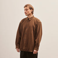 Postalco Unisex Free Arm Button Jacket, Walnut