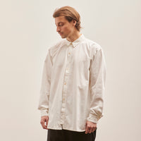 Postalco Unisex Free Arm Shirt 01 Weather Cloth, Off-White