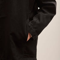Postalco Unisex Zip-Up Jacket Light Denim, Double Black