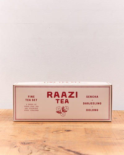 Raazi Tea, Fine Tea Set