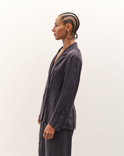 SEYA Charlotte Tailor Blouse, Ebony Black