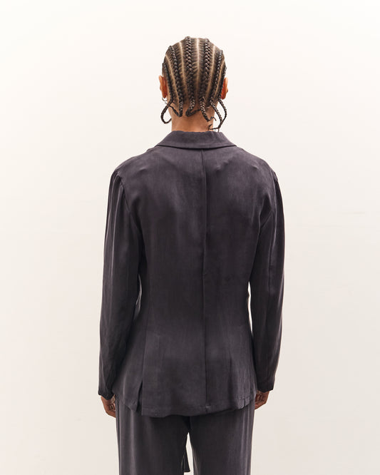 SEYA Charlotte Tailor Blouse, Ebony Black