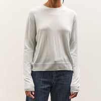 SEYA Airly Silk Jumper, Ice