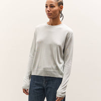 SEYA Airly Silk Jumper, Ice