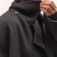 SEYA Double Face Chris Coat, Black