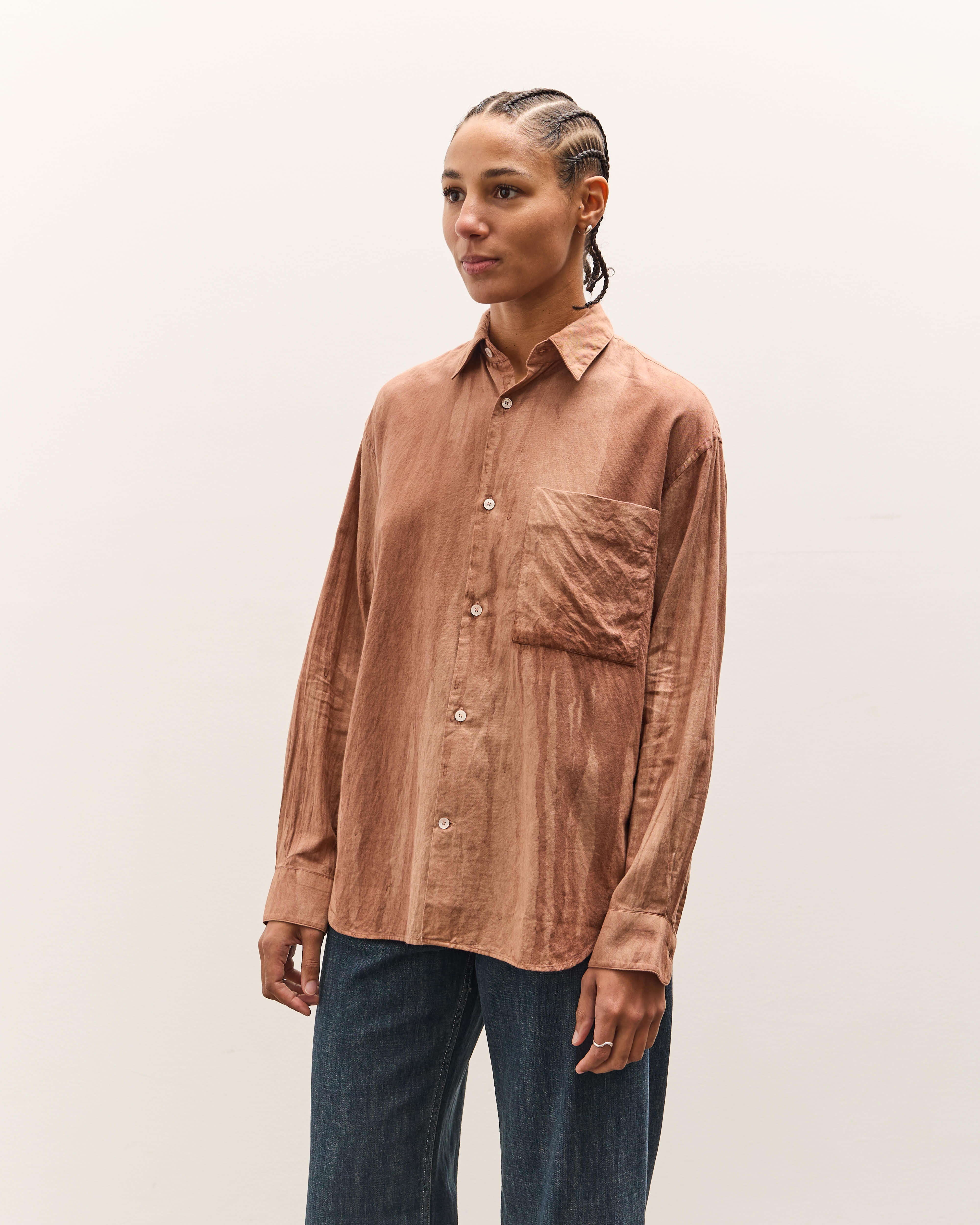 seya. Eternal Shirt, Plum – Glasswing