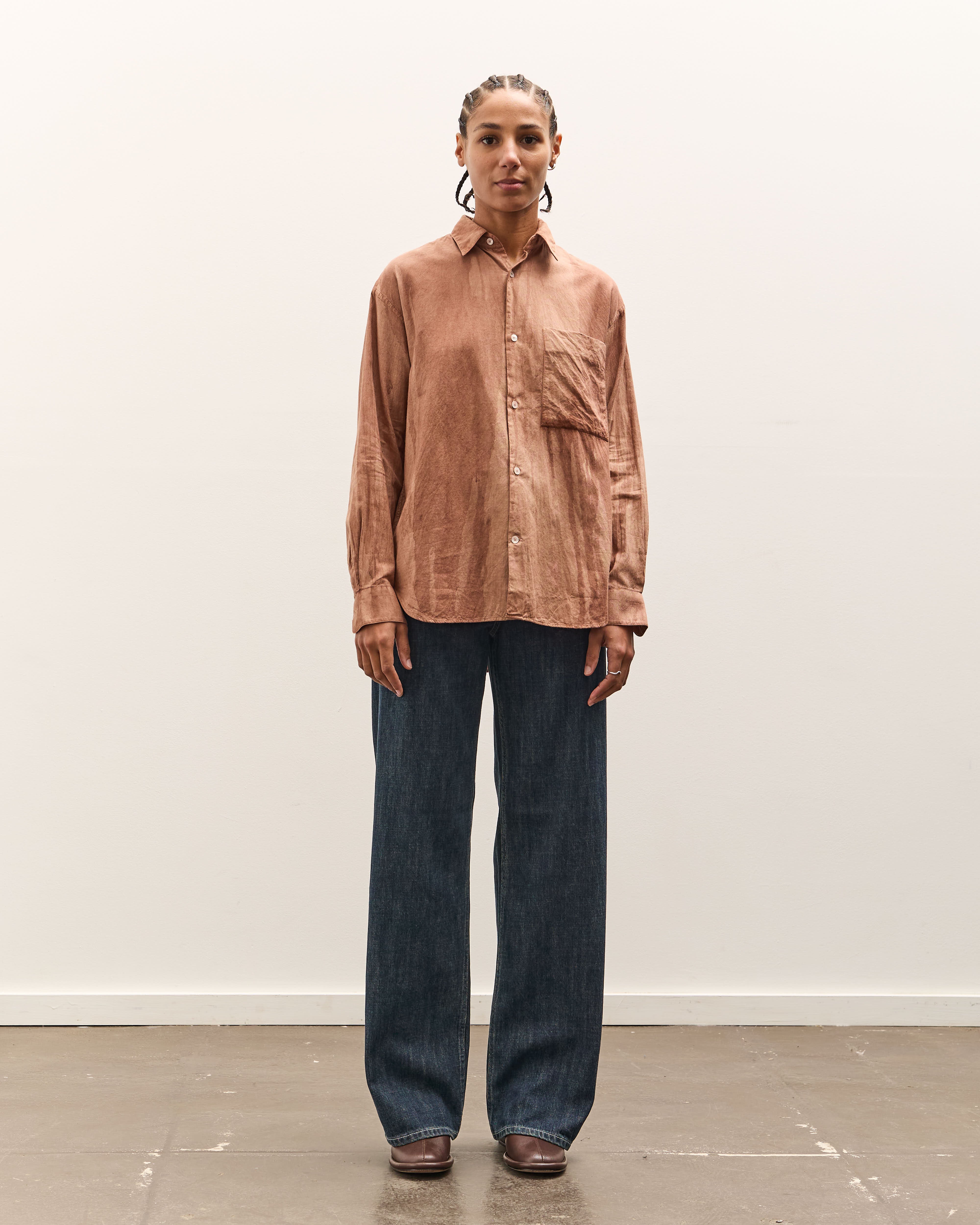 seya. Eternal Shirt, Plum – Glasswing