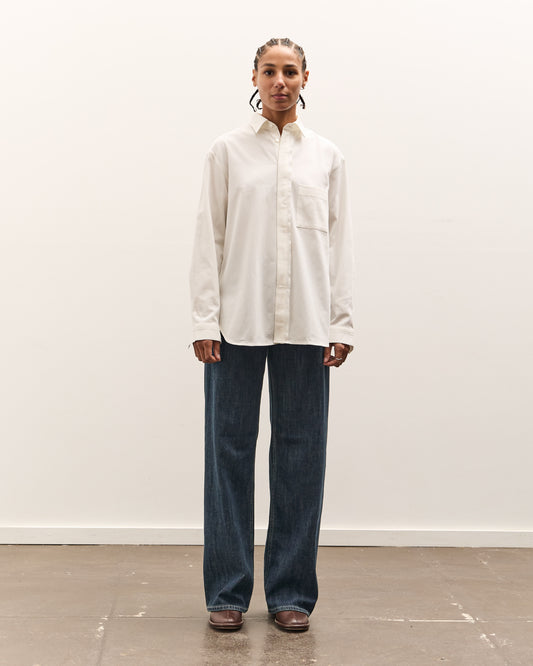 SEYA Frilled Shirt, White