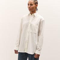 SEYA Frilled Shirt, White