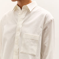 SEYA Frilled Shirt, White