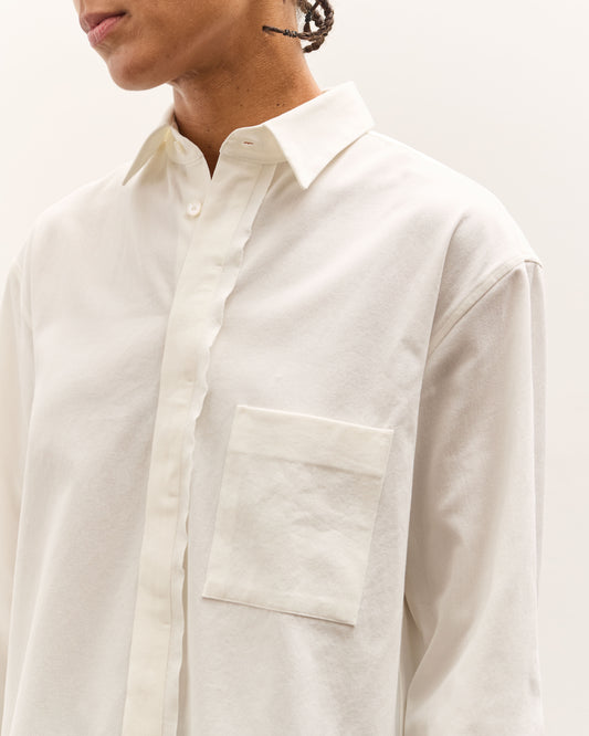 SEYA Frilled Shirt, White