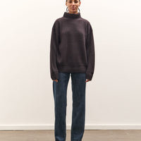 SEYA Turtle Kneck Cloud Sweater, Ebony Black