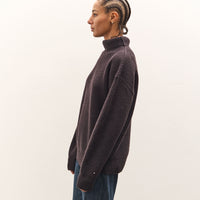 SEYA Turtle Kneck Cloud Sweater, Ebony Black