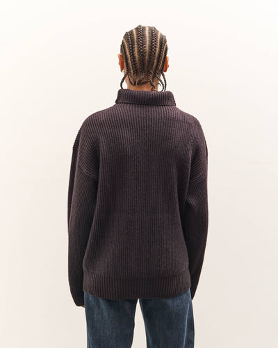 SEYA Turtle Kneck Cloud Sweater, Ebony Black