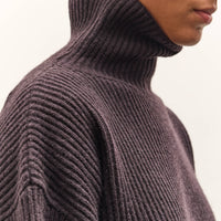 SEYA Turtle Kneck Cloud Sweater, Ebony Black
