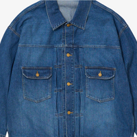 Sillage Trucker Jacket, Denim Damaged