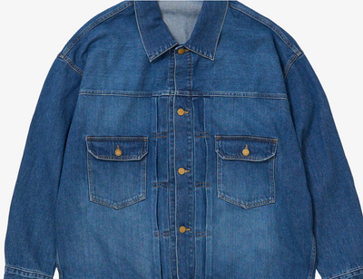 Sillage Trucker Jacket, Denim Damaged
