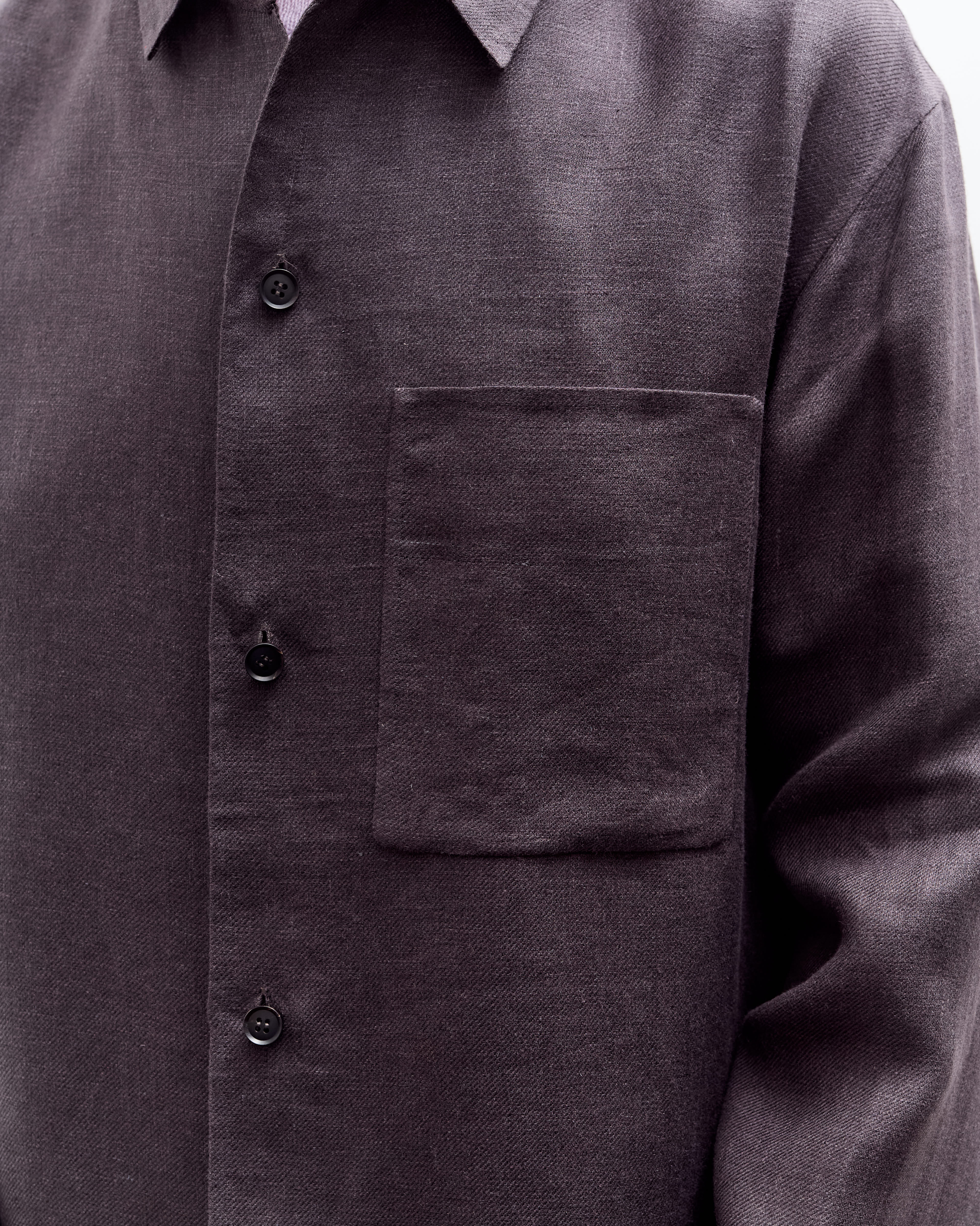 seya セヤ OFF SHORE SHIRT JACKET ジャケット Seya Double Face Overshirt, Mud Indigo – Glasswing