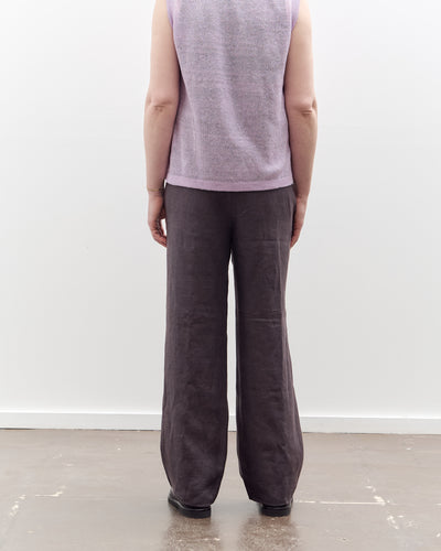 Seya Double Face Relax Fit Pants, Mud Indigo