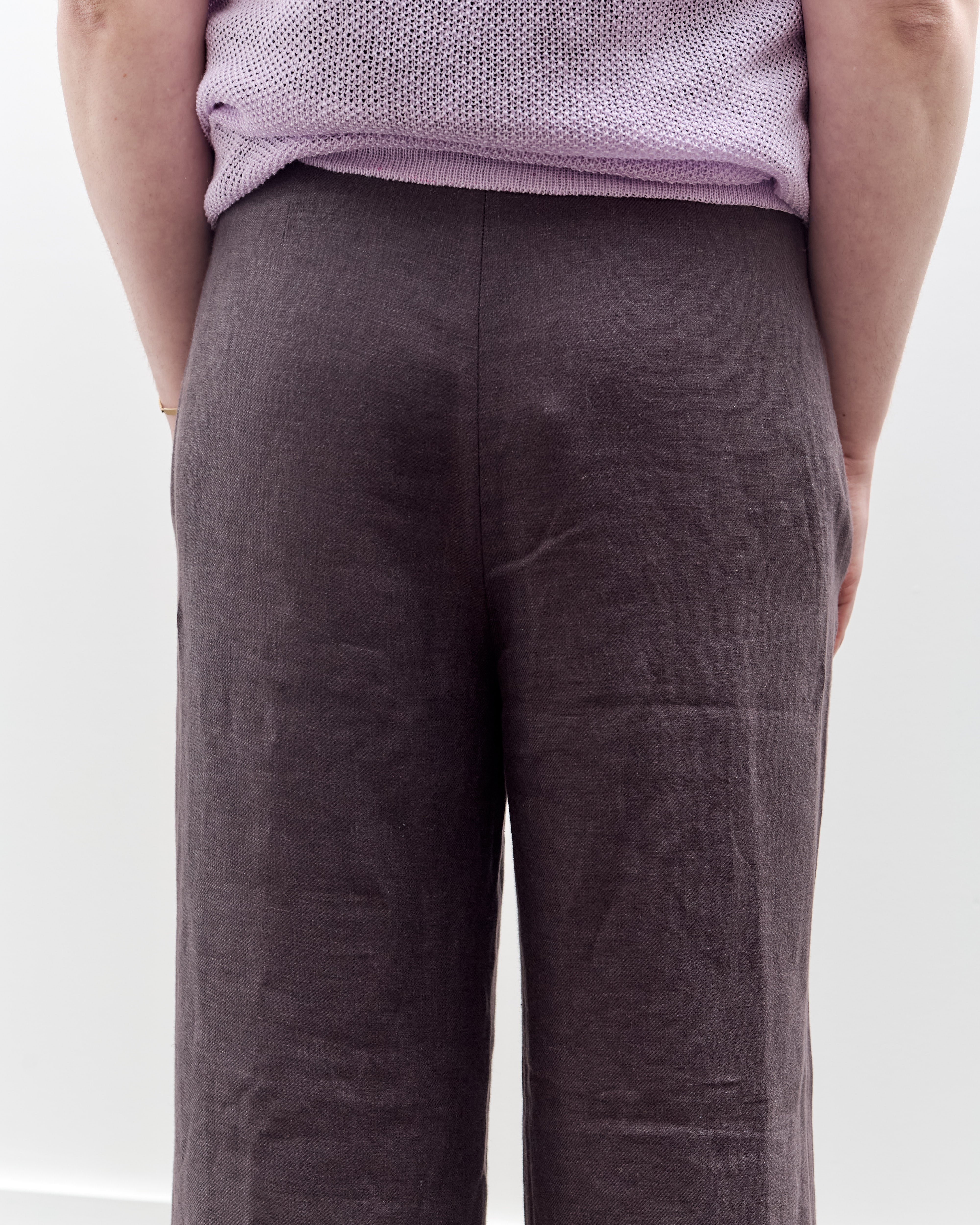 Seya Double Face Relax Fit Pants, Mud Indigo – Glasswing