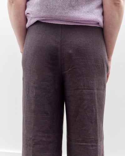 Seya Double Face Relax Fit Pants, Mud Indigo