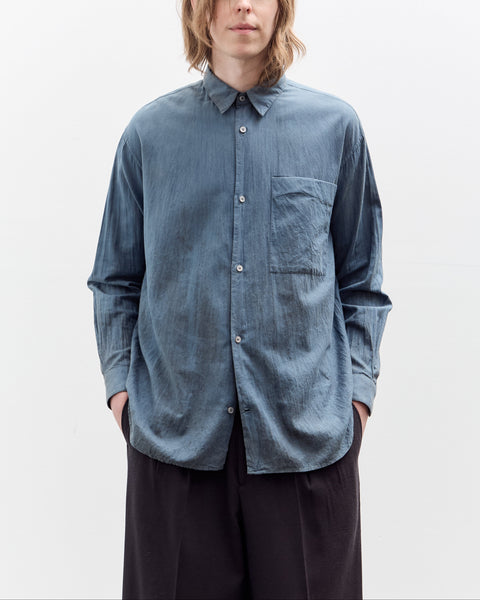 Seya Eternal Shirt, Plum Indigo Mud Splash – Glasswing