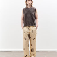 Seya Nam Ou River Trip Pants, Hand Leaf Print