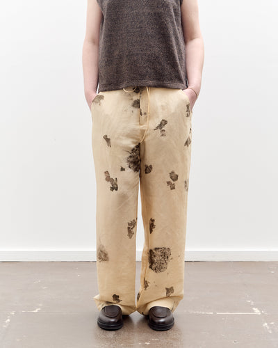 Seya Nam Ou River Trip Pants, Hand Leaf Print
