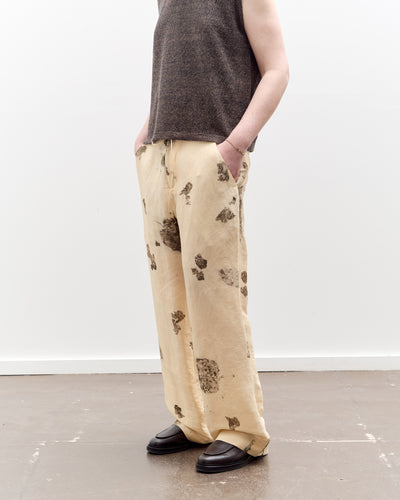 Seya Nam Ou River Trip Pants, Hand Leaf Print