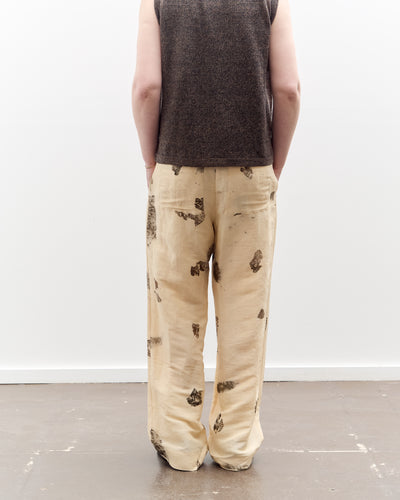 Seya Nam Ou River Trip Pants, Hand Leaf Print