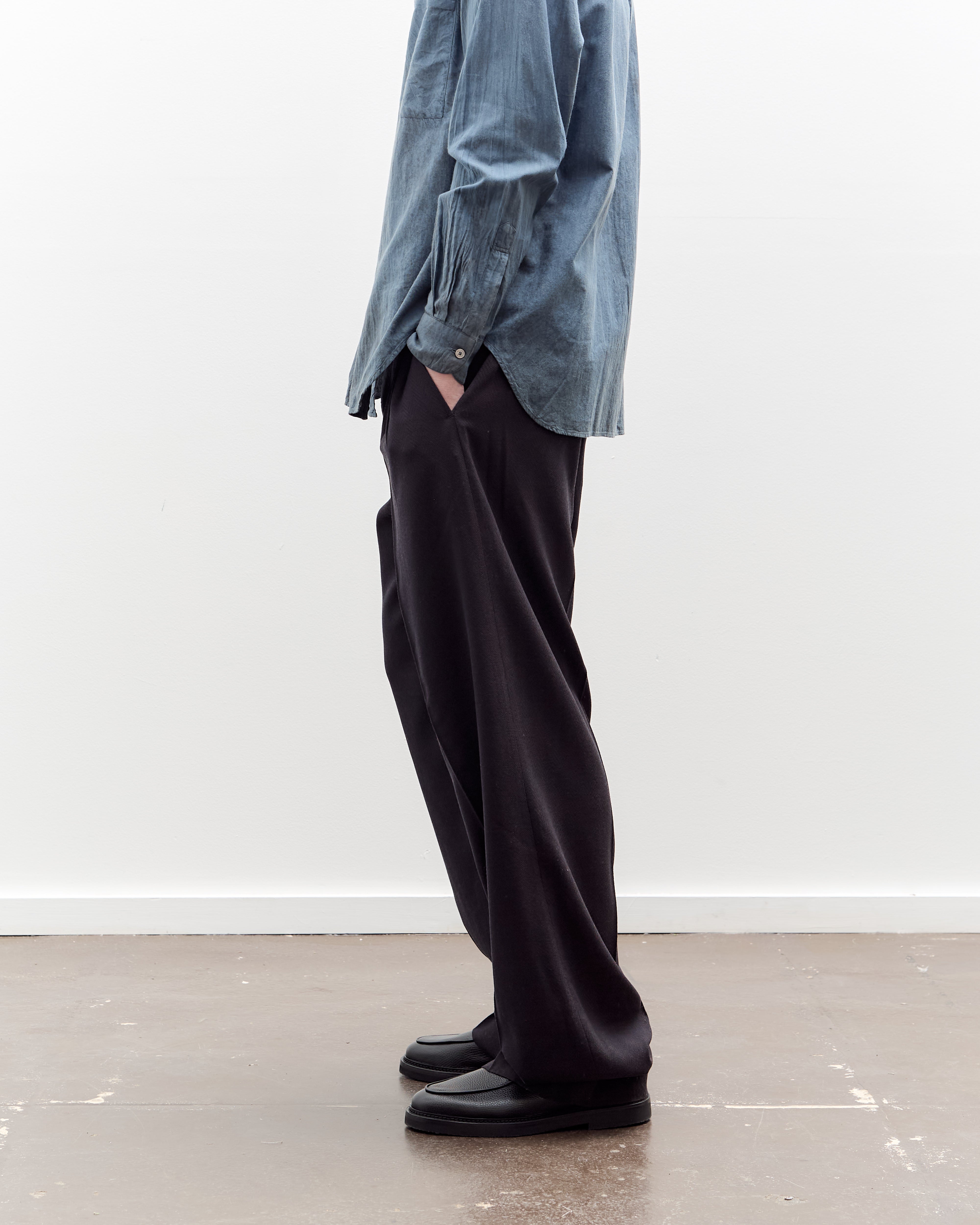 Seya. TRAVEL PANTS セヤ 定価71500円 Seya Travel Pants, Mud Indigo – Glasswing