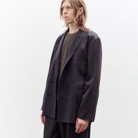 Seya Travel Tailored Jacket, Mud Indigo