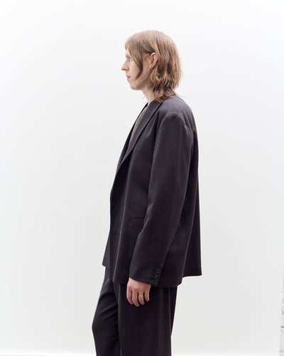 Seya Travel Tailored Jacket, Mud Indigo
