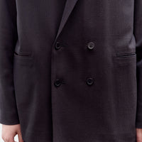 Seya Travel Tailored Jacket, Mud Indigo