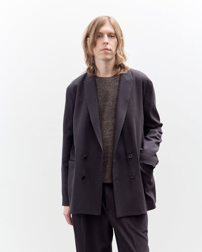 Seya Travel Tailored Jacket, Mud Indigo