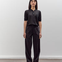 Seya Crispy Polo, Black