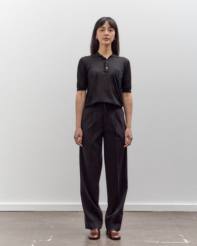 Seya Crispy Polo, Black