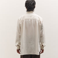 SEYA Frilled Shirt Unisex, White