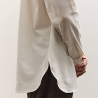 SEYA Frilled Shirt Unisex, White