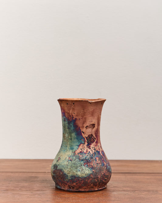 SEYA Patagonia Pottery - Long Vase, Vivid Multi