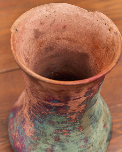 SEYA Patagonia Pottery - Long Vase, Vivid Multi