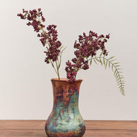 SEYA Patagonia Pottery - Long Vase, Vivid Multi