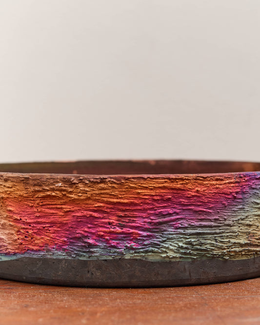 SEYA Patagonia Pottery - Straight Side Bowl, Vivid Multi